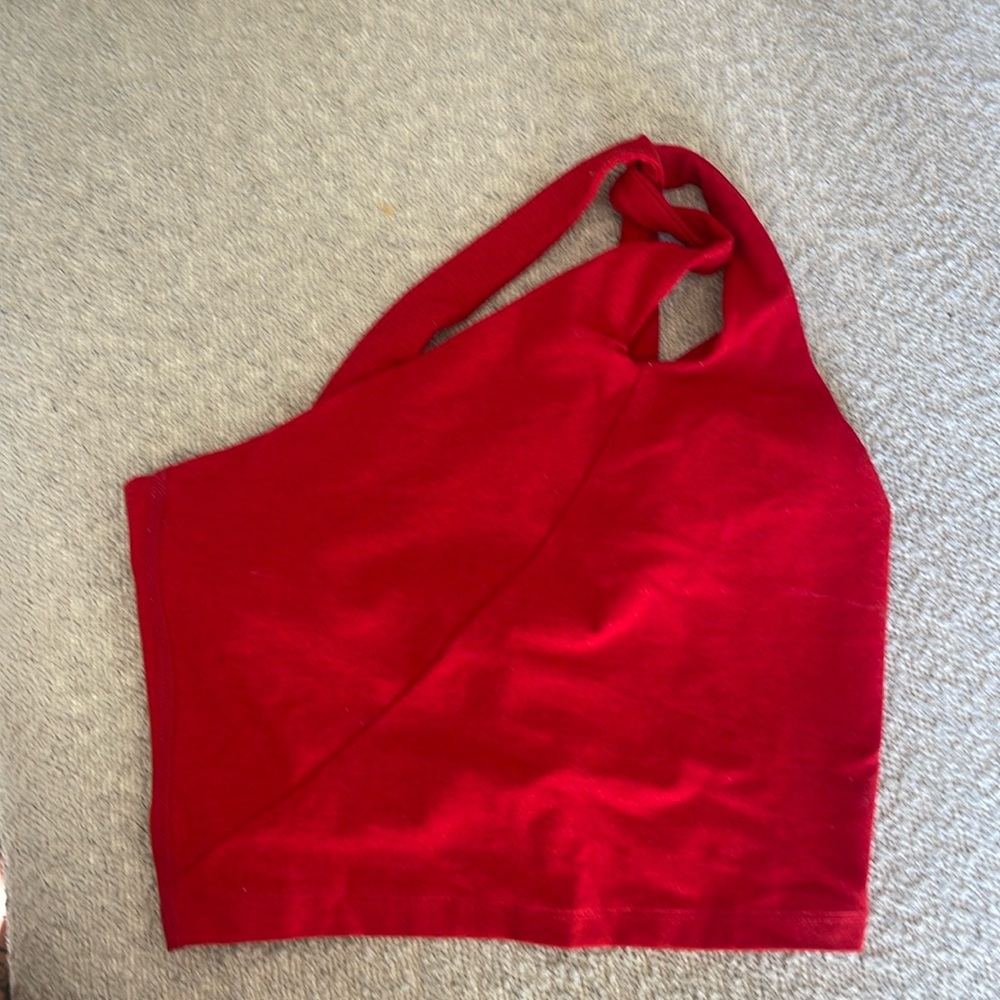 Beyond yoga size small one shoulder yoga top